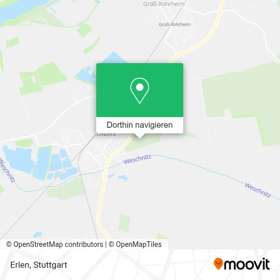 Erlen Karte