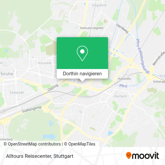 Alltours Reisecenter Karte