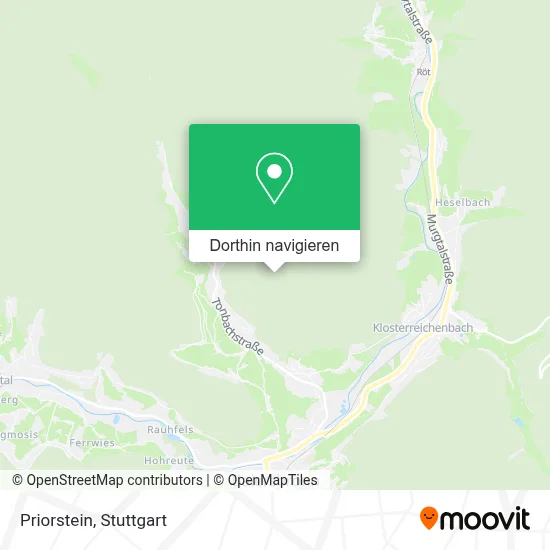 Priorstein Karte