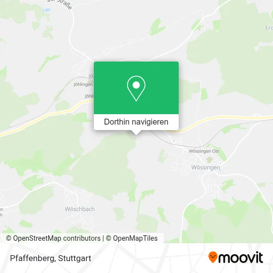 Pfaffenberg Karte