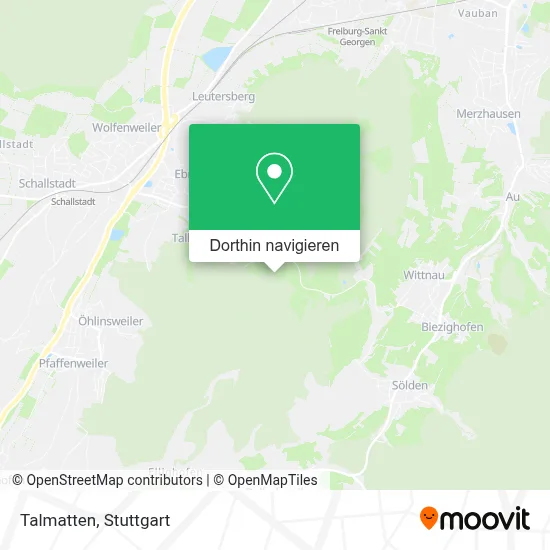 Talmatten Karte