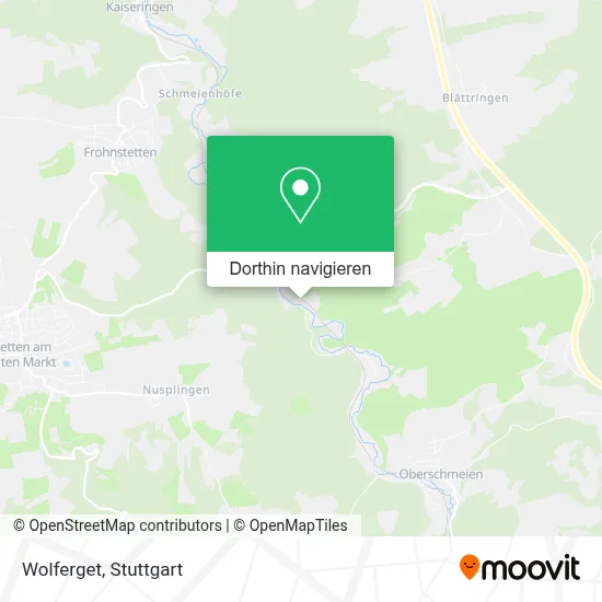 Wolferget Karte