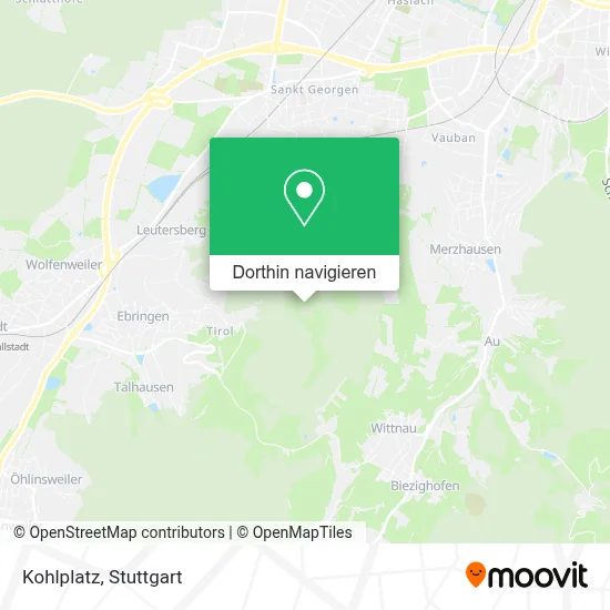 Kohlplatz Karte