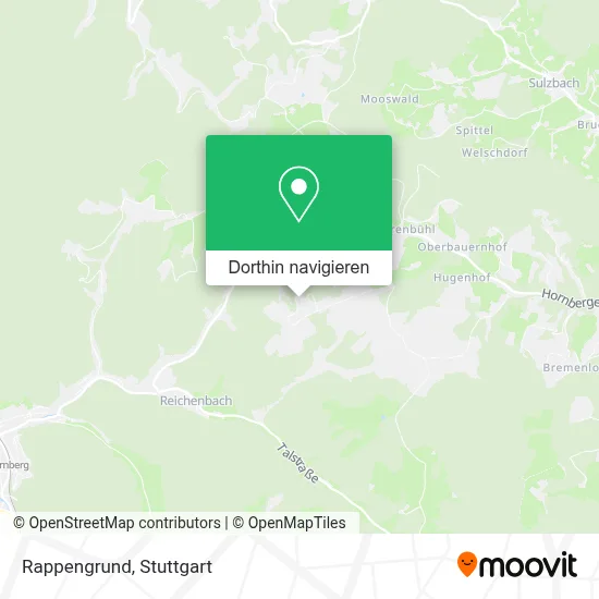 Rappengrund Karte