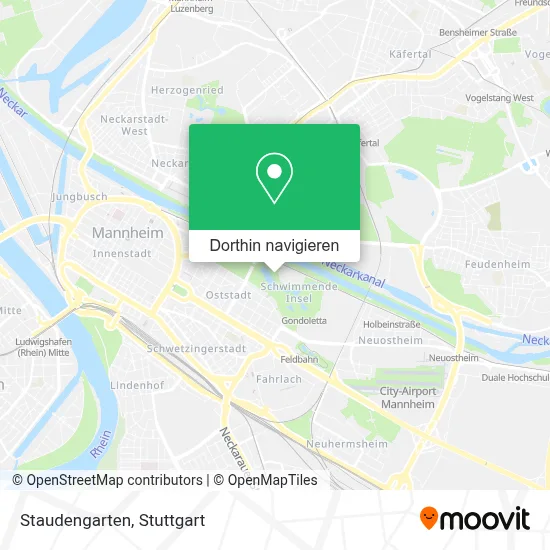 Staudengarten Karte