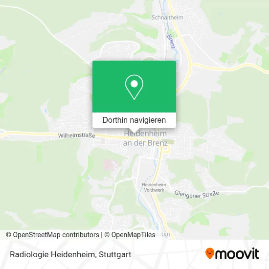Radiologie Heidenheim Karte