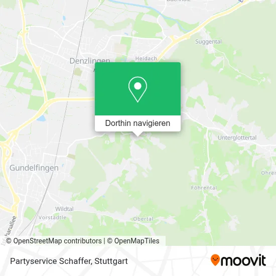 Partyservice Schaffer Karte
