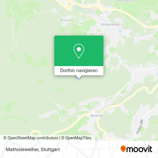 Mathisleweiher Karte