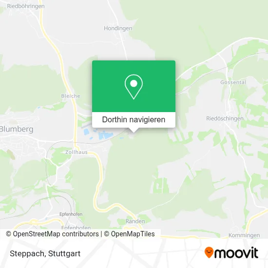 Steppach Karte