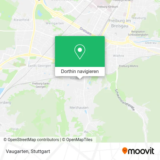 Vaugarten Karte