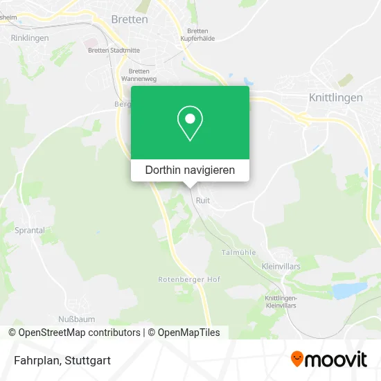 Fahrplan Karte