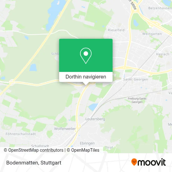 Bodenmatten Karte