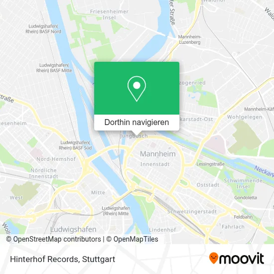 Hinterhof Records Karte