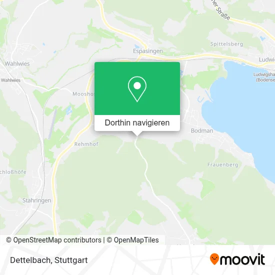 Dettelbach Karte