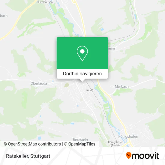 Ratskeller Karte