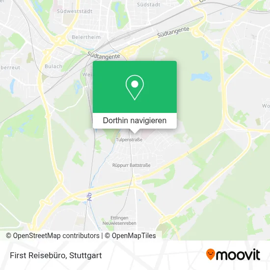 First Reisebüro Karte