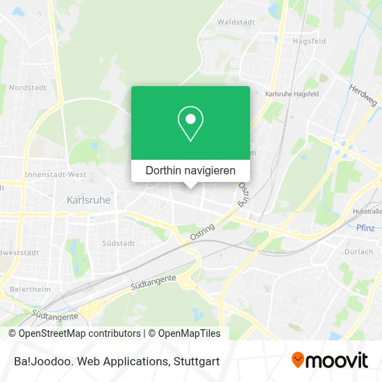 Ba!Joodoo. Web Applications Karte