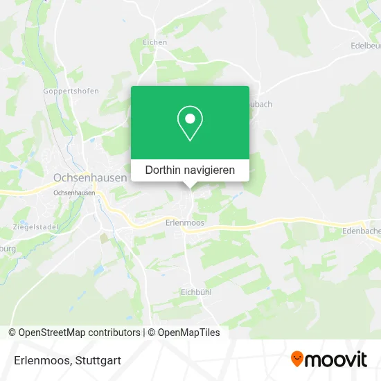 Erlenmoos Karte