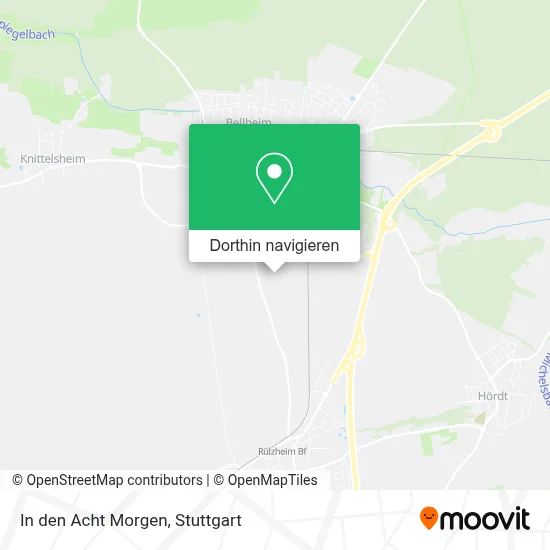 In den Acht Morgen Karte