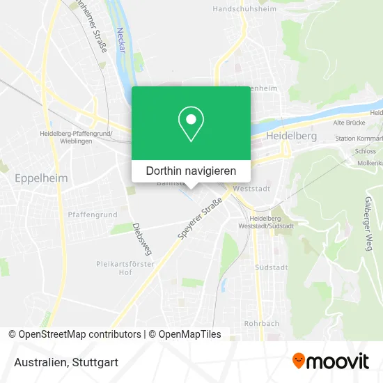 Australien Karte