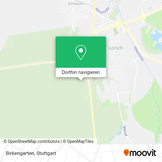Birkengarten Karte