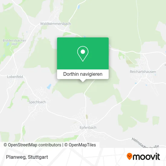 Planweg Karte