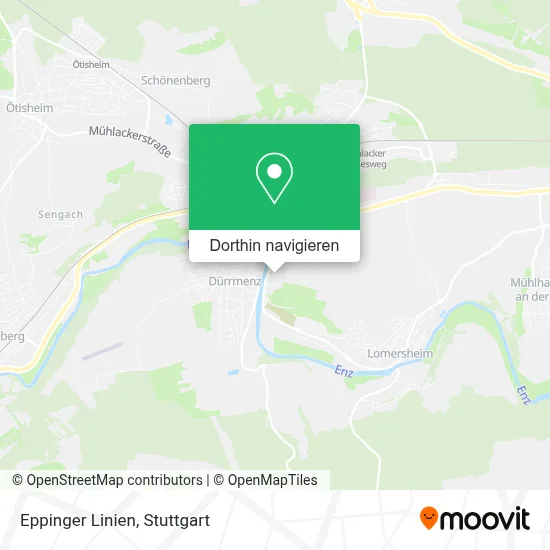 Eppinger Linien Karte