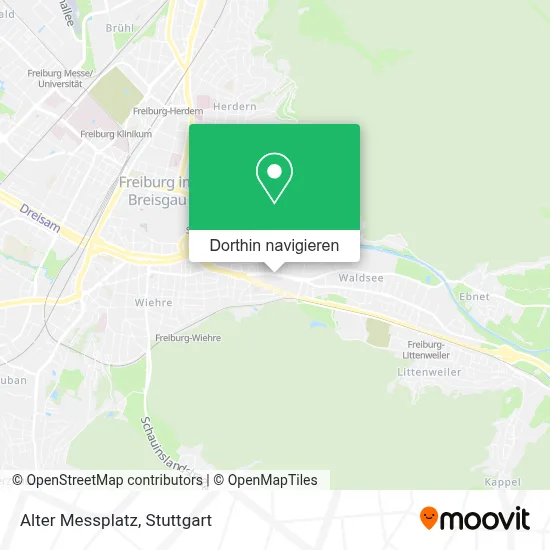 Alter Messplatz Karte