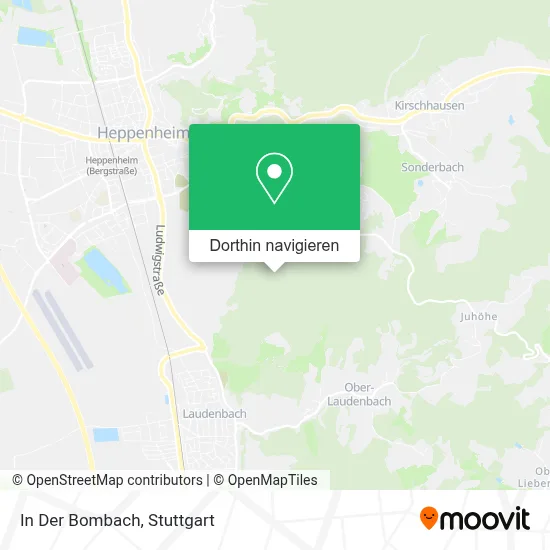 In Der Bombach Karte