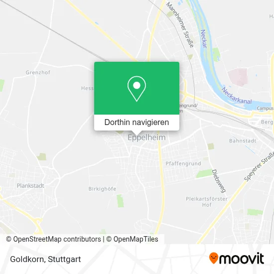 Goldkorn Karte