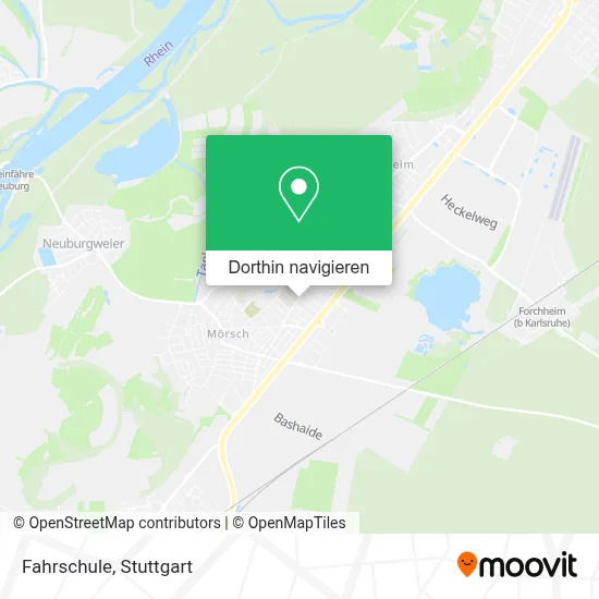 Fahrschule Karte