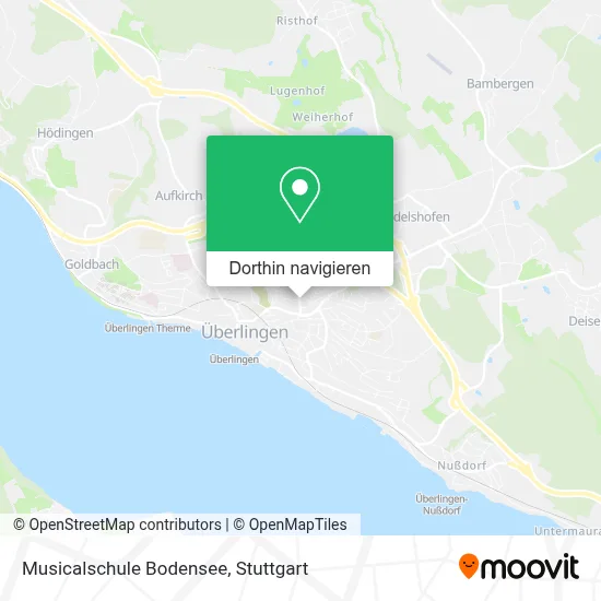 Musicalschule Bodensee Karte