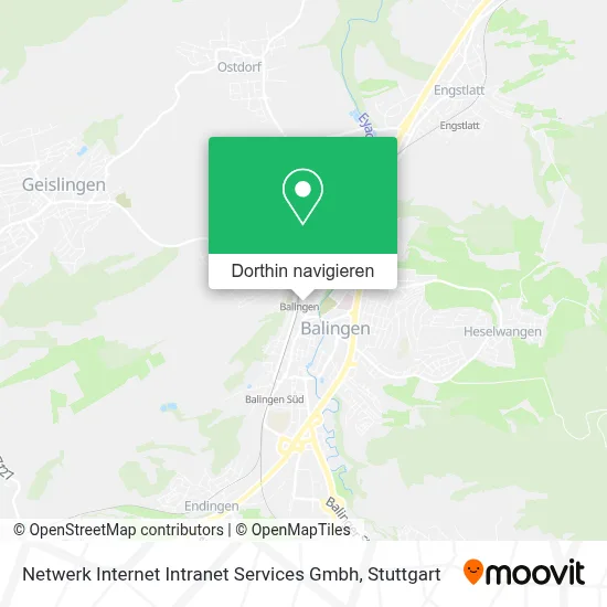 Netwerk Internet Intranet Services Gmbh Karte