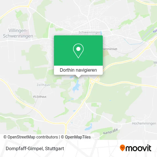 Dompfaff-Gimpel Karte