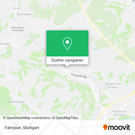 Fahrplan Karte