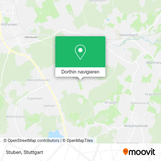 Stuben Karte