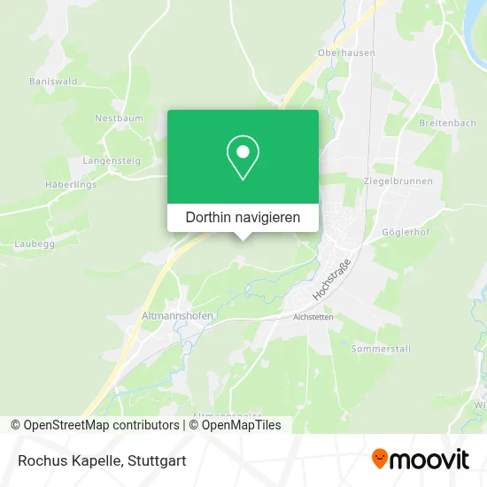 Rochus Kapelle Karte