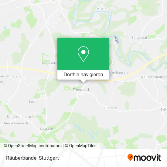 Räuberbande Karte