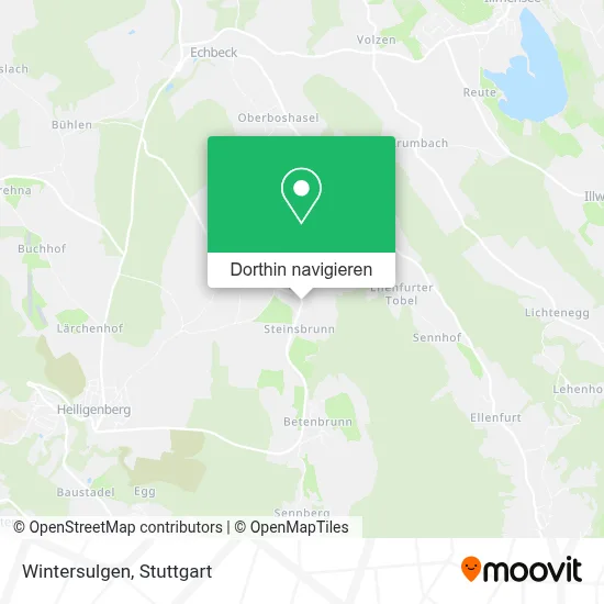 Wintersulgen Karte