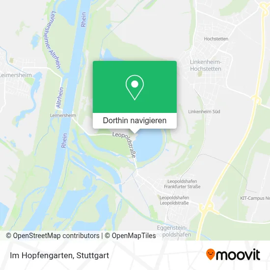 Im Hopfengarten Karte