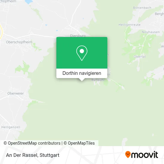 An Der Rassel Karte