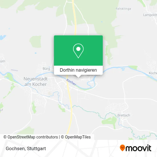 Gochsen Karte