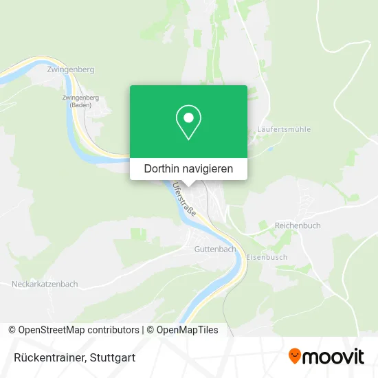 Rückentrainer Karte