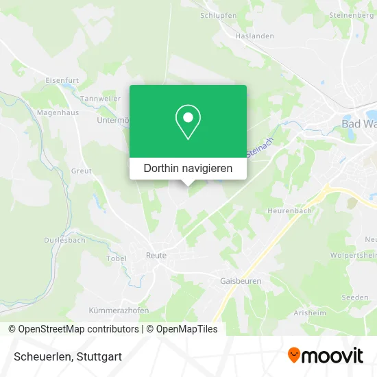 Scheuerlen Karte