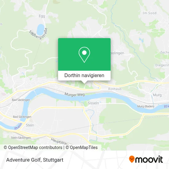 Adventure Golf Karte