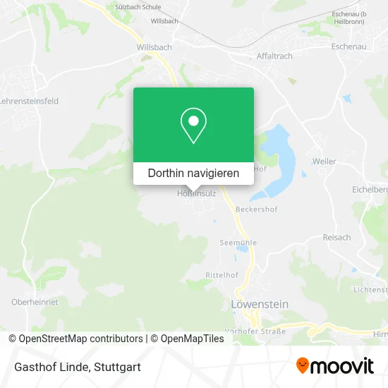 Gasthof Linde Karte
