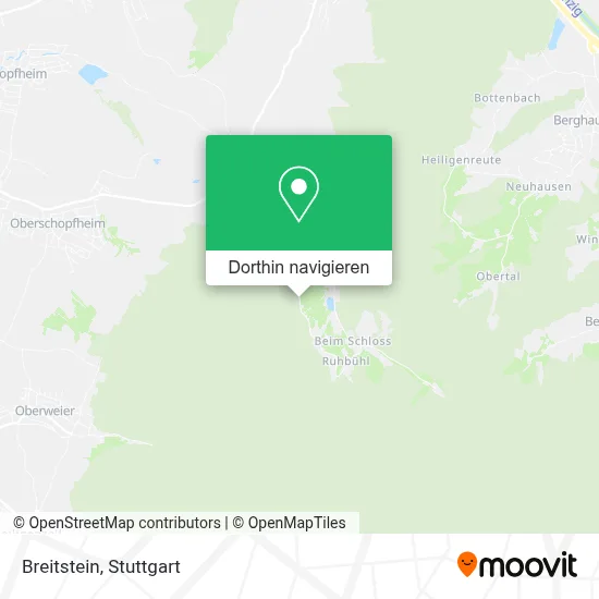 Breitstein Karte