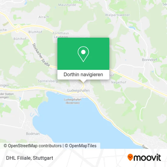 DHL Filiale Karte