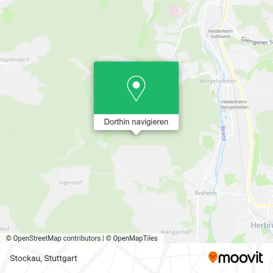 Stockau Karte