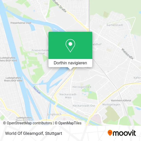 World Of Gleamgolf Karte